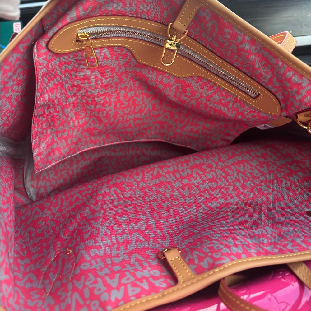 Stylish Pink and Tan Women's Bag